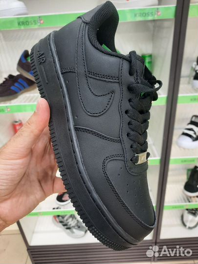 Nike Air Force 1 All Black (Арт.34521)