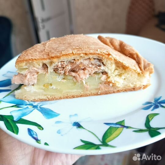 Курник, пирог, пицца