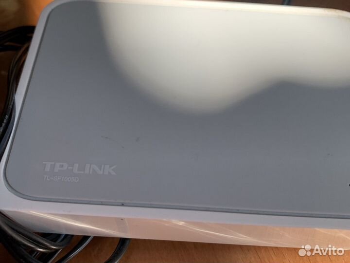 Tp-link 5 портовый настольный коммутатор 10/100мби
