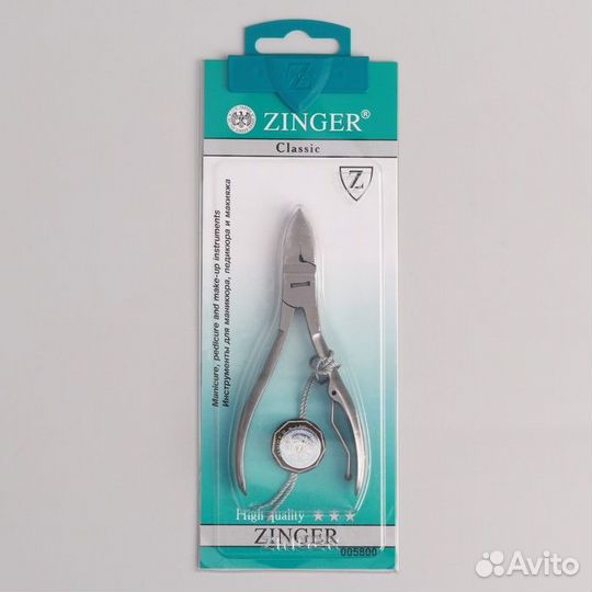 Кусачки педикюрные, прямое лезвие, 11 см, длина ле