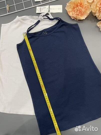 OVS набор из 2х маек на тонких лямках 164-170