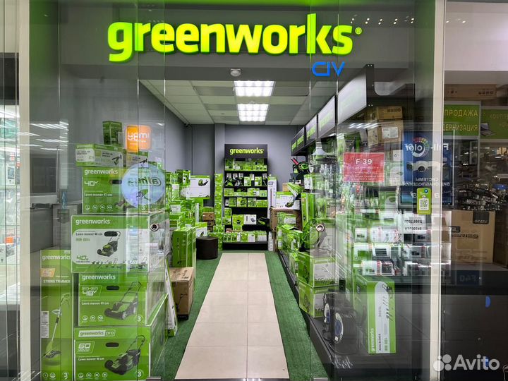 Садовая техника, электроинструмент Greenworks