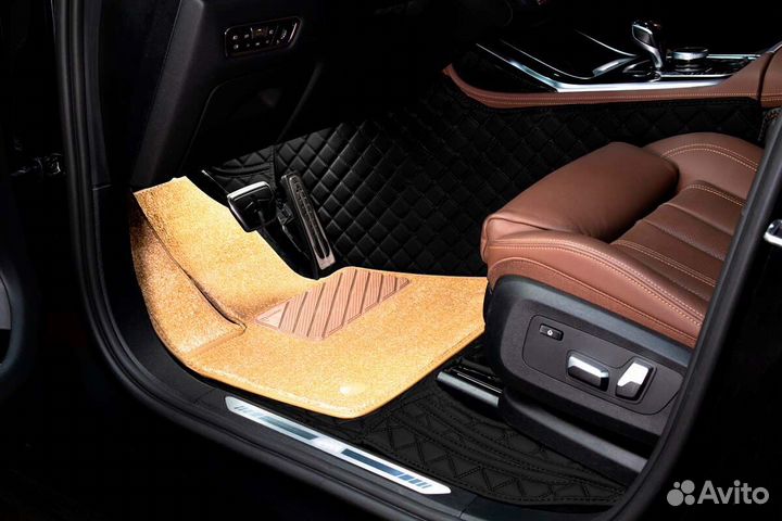 3D Коврики Range Rover Салон Багажник из Экокожи