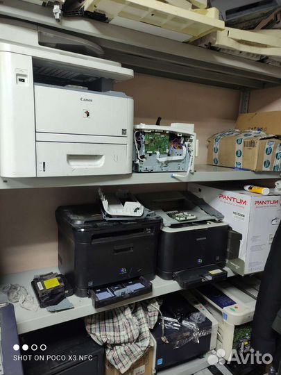 Запчасти на принтеры и мфу лазерные