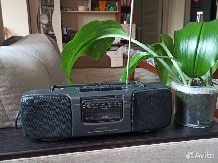 Магнитофон кассетный магнитола daewoo