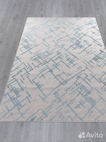 Ковер Merinos Liman F164 gray-d.blue