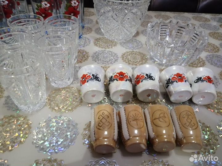 СССР хрусталь, стекло, фарфор