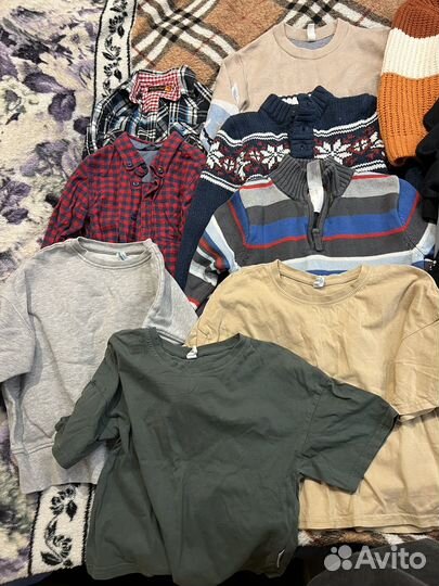 Пакет вещей на мальчика 110 и 116