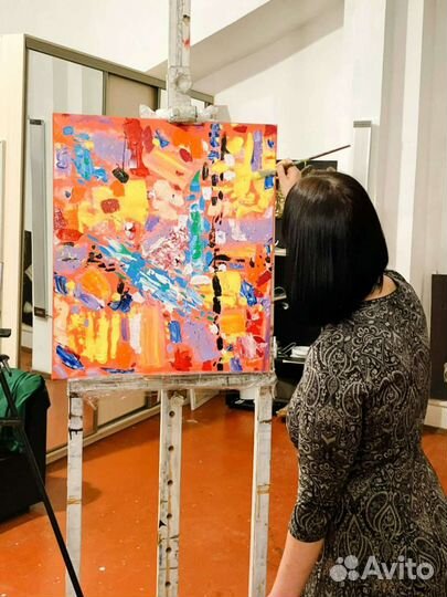 Напишу картину на заказ (живопись, абстракция)