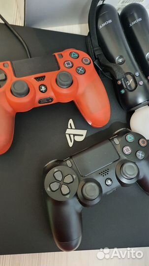 PS4 pro с виртуальной реальностью