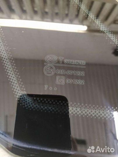 Форточка левая Приора