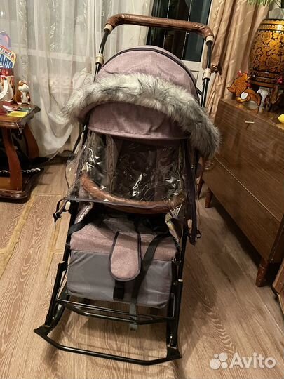 Коляска санки