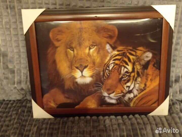 3d картина Хищники новая