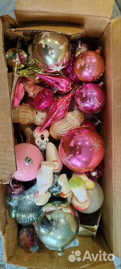 Новогодние игрушки СССР