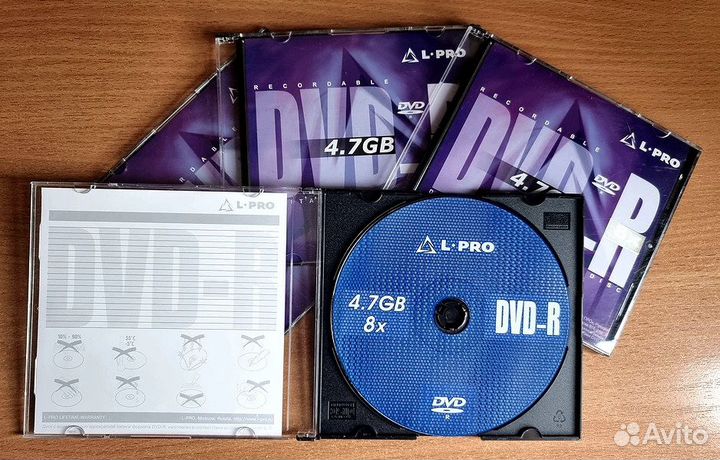 DVD-R Цена за 8шт + коробка