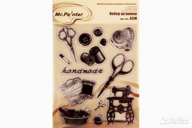 Силиконовые штампы (Mr.Painter) скрапбукинг