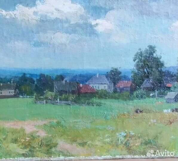 Картины старинные холст,масло