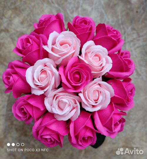 Мыльные букеты