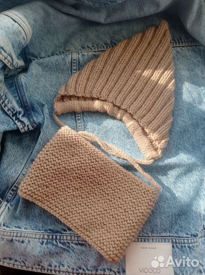 Шапочка гномик. Снуд