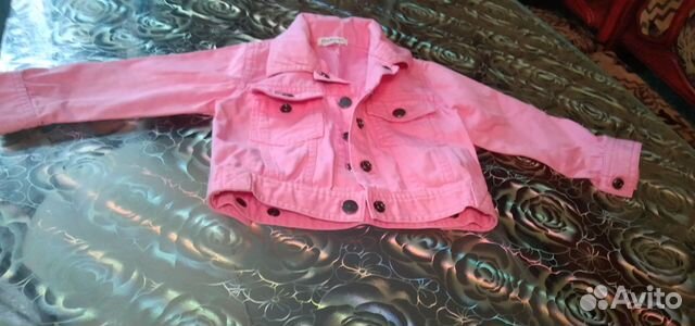 Джинсовая куртка для девочки