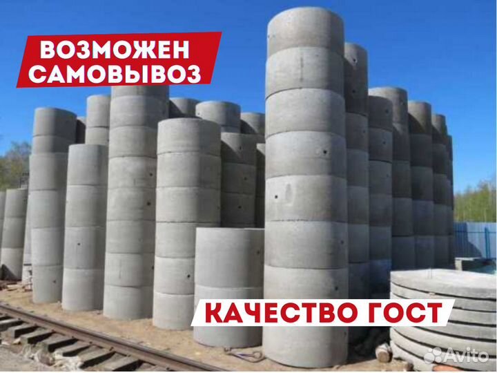 Кольцо колодца стеновое кс