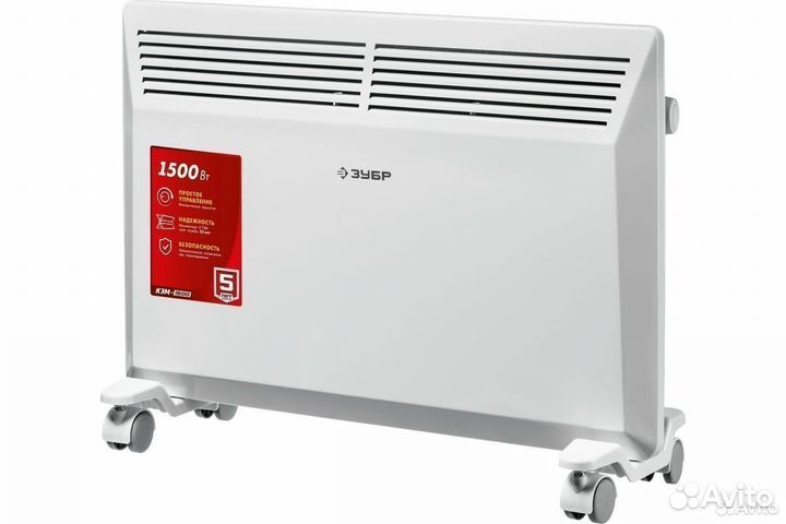 Зубр М серия 1.5 кВт, электрический конвектор (кэм