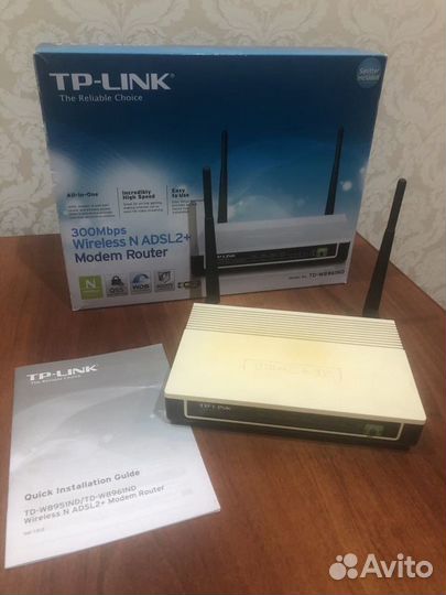 Wi-Fi роутер TP-link TD-W8961ND adsl2+