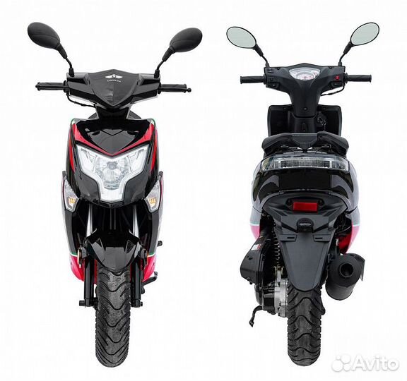 Скутер Regulmoto eagle 50 (LJ50QT-3L) колёса R12