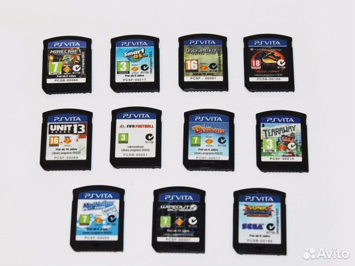 Игры и память PS Vita