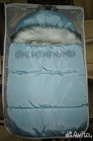 Конверт на выписку зимний. Состояние нового