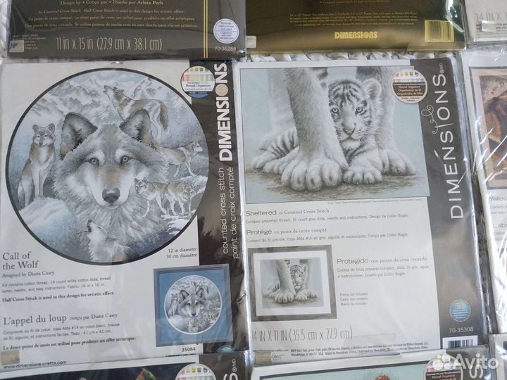 Набор для вышивания крестом от Dimensions