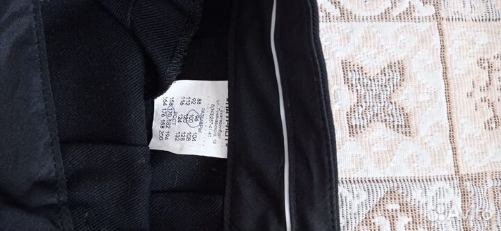 Китель кадетский черный, брюки и рубашки