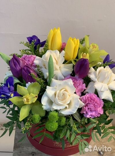 Букет цветов на 8 марта