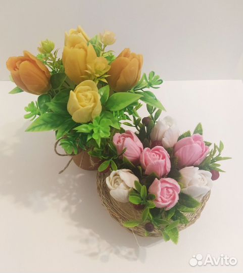 Букет из мыла, мыльный букет