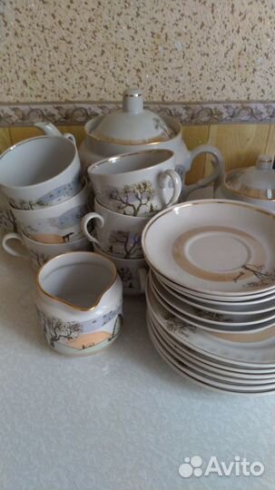 Чайный сервиз новый
