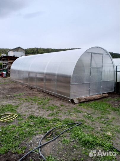 Теплица усиленная 20*30 оцинкованная