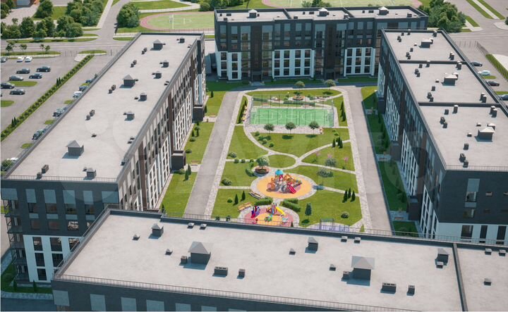 2-к. квартира, 64,4 м², 5/5 эт.