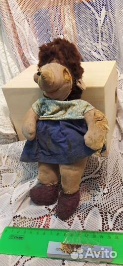 Игрушка Еж времён СССР в реставрацию