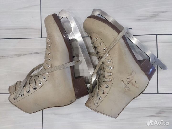 Коньки фигурные Princess Beige 41р