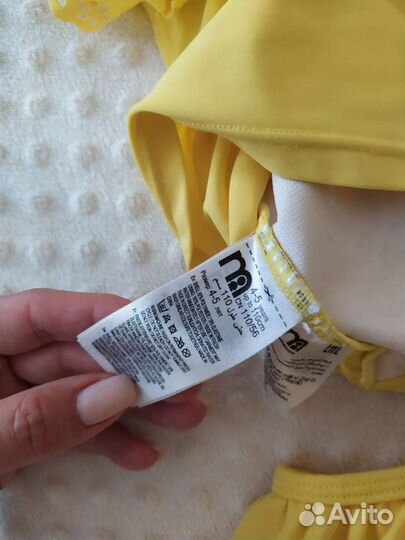 Купальник детский 104 110 mothercare