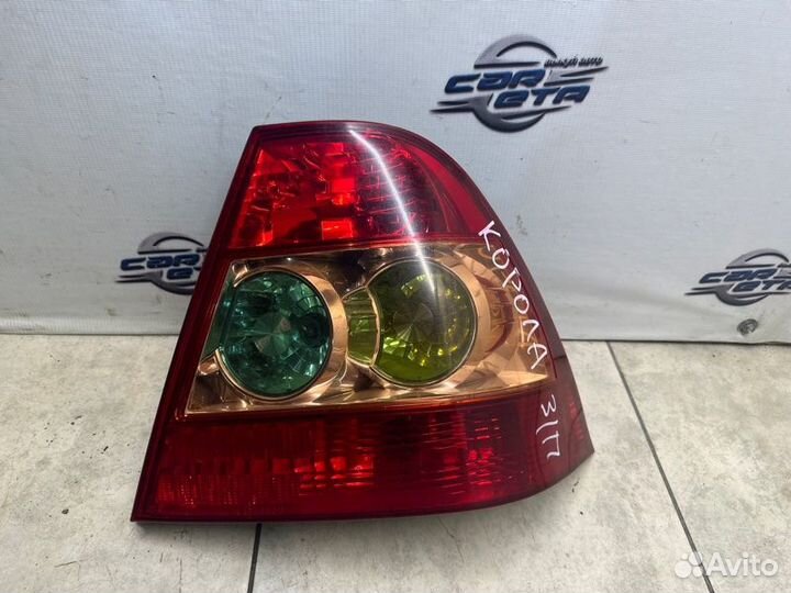 Фонарь задний правый Toyota Corolla E120 3zzfe
