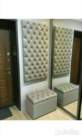 Вешалка настенная в прихожую мягкая