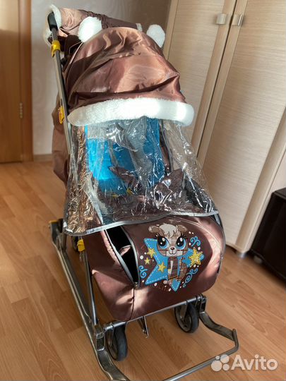 Коляска санки