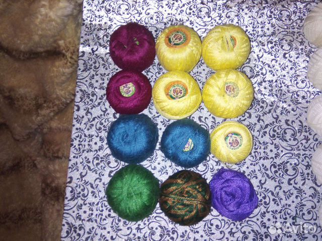 Пряжа х/б, Ирис