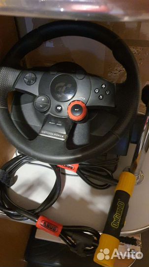 Руль logitech driving force gt