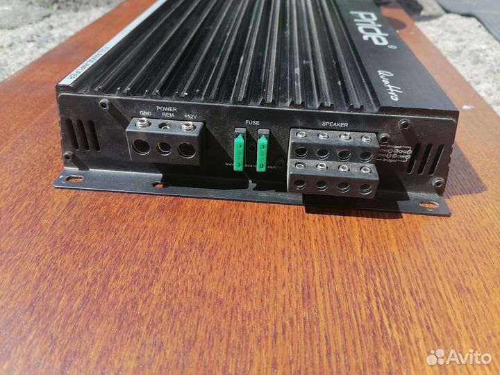 Комплект акустики в авто с усилителем