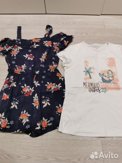 Фирменные вещи пакетом на девочку 146 152 размер