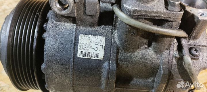 Компрессор кондиционера Mercedes-Benz E-Class W212