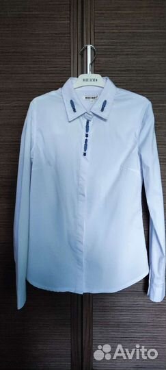 Рубашка блузка белая