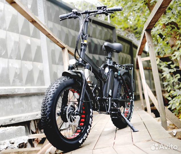 Электровелосипед, фэтбайк Медведь Fold 1000